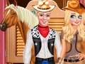 Laro Frozen Couple Cowboy Style online