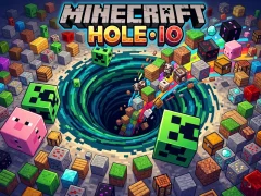 Laro Minecraft Hole IO online