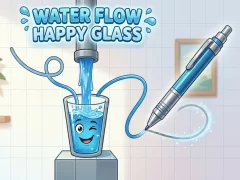 Laro Water Flow Happy Glass online