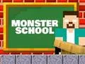 Laro Monster School: Roller Coaster & Parkour online