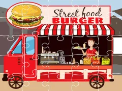 Laro Burger Trucks Jigsaw online