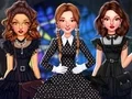 Laro Celebrity Wednesday Addams Style online