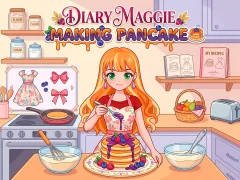 Laro Diary Maggie Making Pancake online