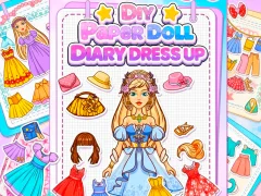 Laro Diy Paper Doll Diary Dress Up online