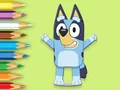Laro Coloring Book: Happy Bluey online