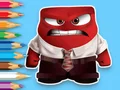 Laro Coloring Book: Inside Out Angry online