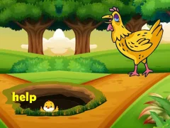 Laro Dangerous Situation Chick Escape online