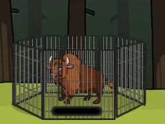 Laro Rescue the Bison from Cage online