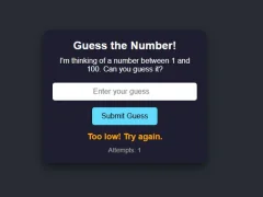 Laro Number Guessing online