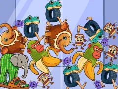 Laro Italian Brainrot: Animals Merge Puzzle online