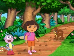 Laro Dora the Explorer Find Those Puppies online