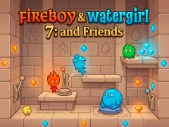 Laro Fireboy & Watergirl 7: and Friends online