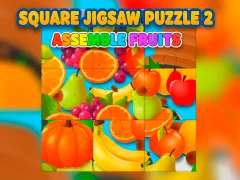 Laro Square jigsaw Puzzle 2 - Assemble Fruits online