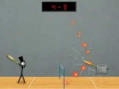 Laro Stick Figure Badminton 3 online