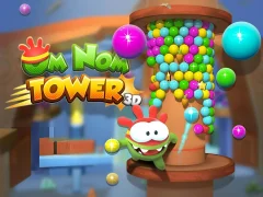 Laro Om Nom Tower 3D online