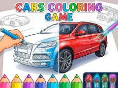 Laro Cars Coloring Game online