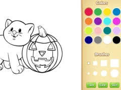 Laro Halloween Coloring Book online