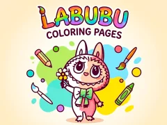 Laro Labubu Coloring Pages online