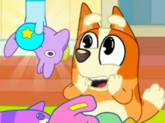 Laro Jigsaw Puzzle: Bluey Toy Claw Machine online