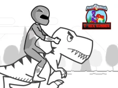 Laro Power Rangers T-Rex Runner online