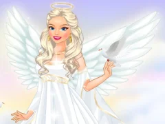 Laro Sweet angel dress up online