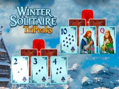 Laro Winter Solitaire TriPeaks online