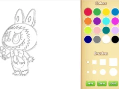 Laro Chibi Labubu Coloring Book for Kids online