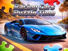 Laro Racing Cars Puzzle Time online