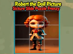 Laro Robert the Doll Picture Slide Puzzle Frenzy online