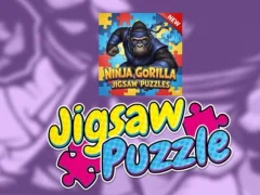 Laro Ninja Gorilla Jigsaw Puzzles online