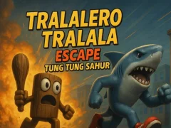 Laro Tralalero Tralala escape Tung Tung Sahur online
