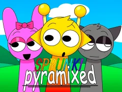 Laro Sprunki Pyramixed online