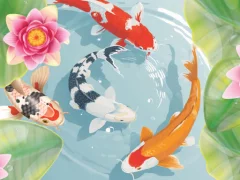 Laro Koi Fish Pond online