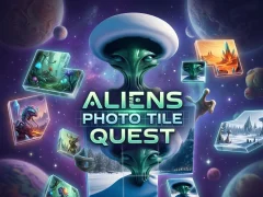 Laro Aliens Photo Tile Quest online