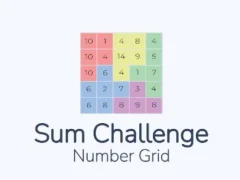 Laro Sum Challenge Number Grid online