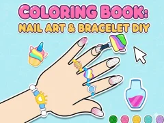 Laro Coloring Book: Nail Art & Bracelet Diy online