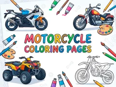 Laro Motorcycle Coloring Pages online