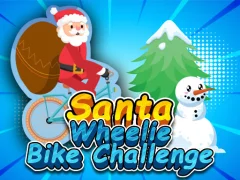 Laro Santa Wheelie Bike Challenge online
