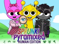 Laro Sprunki Pyramixed: Human Edition online