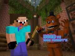 Laro Noob vs 1000 Freddy's online