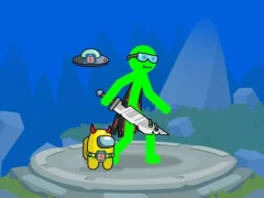 Laro Stickman Mega Boss Battles! online