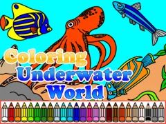Laro Coloring Underwater World online