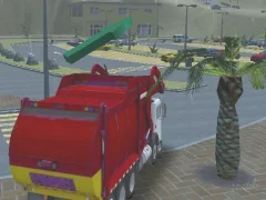 Laro Island Clean Truck Garbage Sim online