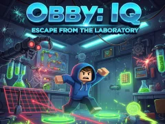 Laro Obby: IQ Escape from the Laboratory online