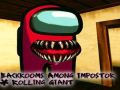 Laro Backrooms Among Impostor & Rolling Giant online