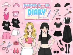 Laro Paper Doll Diary: Dress Up DIY online