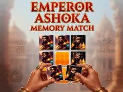 Laro Emperor Ashoka Memory Match online