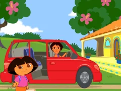 Laro Dora The explorer Dora's Ride-Along City Adventure online