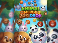 Laro Animal Merge Zoo Drop online