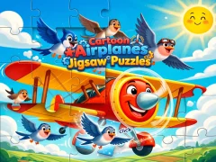 Laro Cartoon Airplanes: Jigsaw Puzzles online